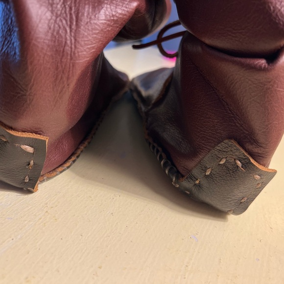 Unisex Brown handmade Leather Shoes Viking Renaissance earthy men’s 7.5  W 8.5 main image 6